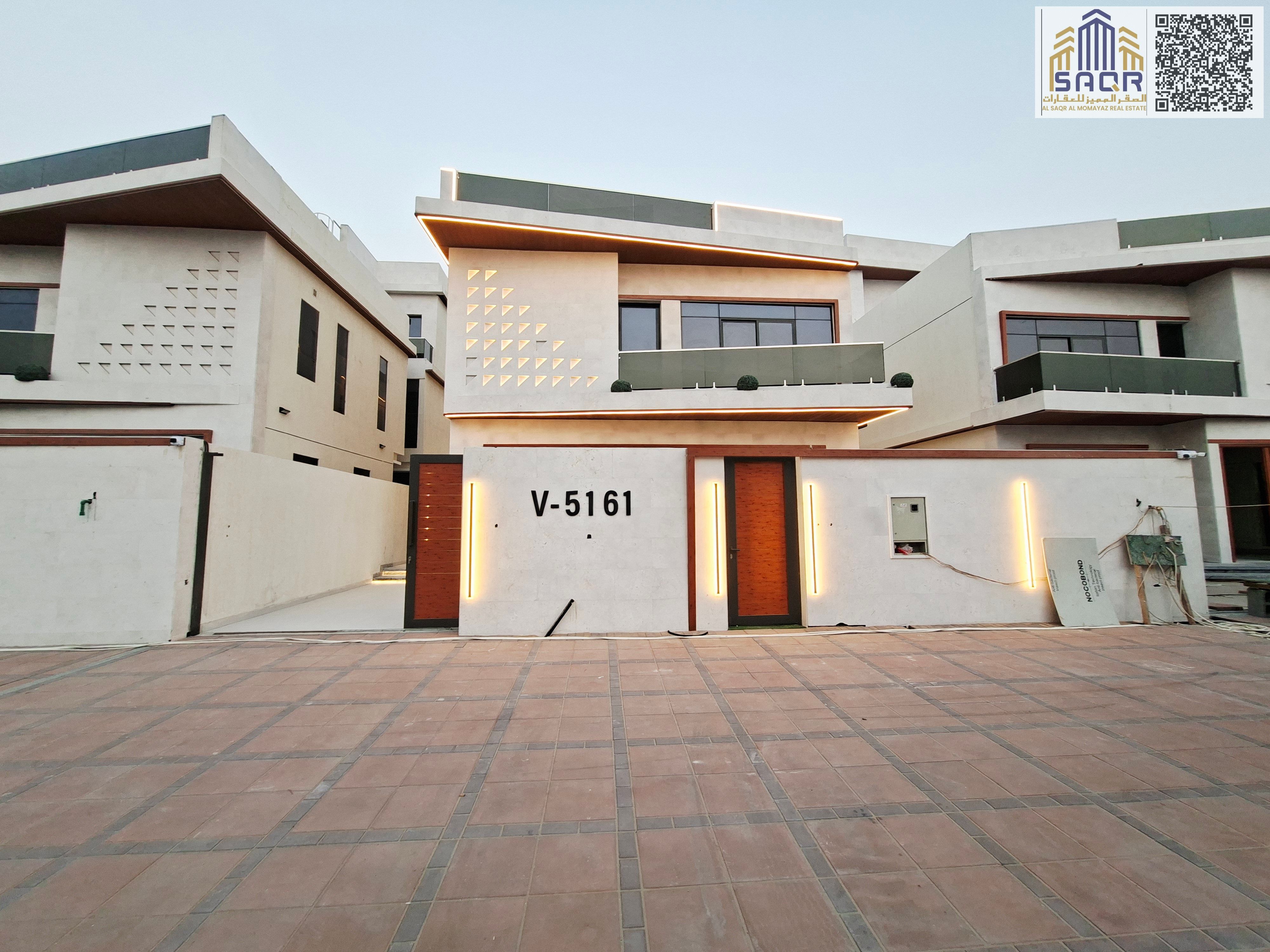 Modern villa including registration and ownership fees, water and electricity connections, and air conditioning / Freehold ownership for all nationalities