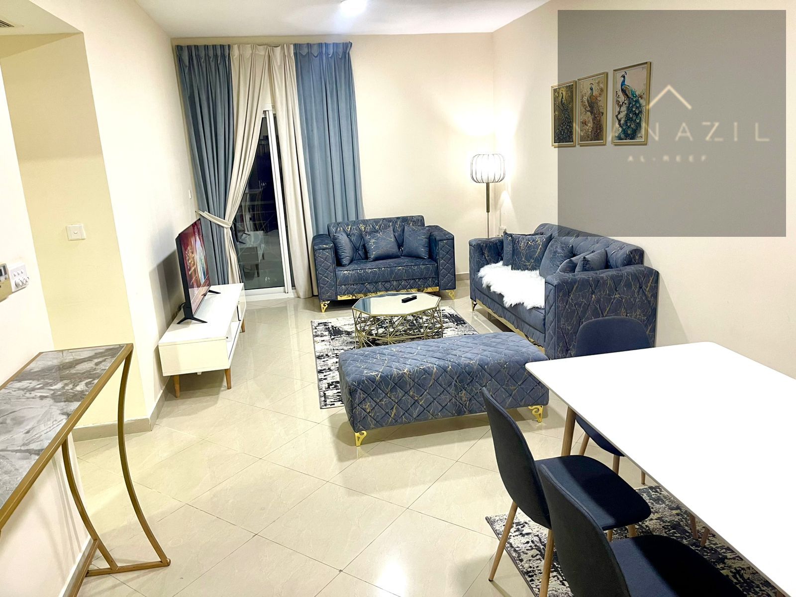 One-bedroom apartment with super deluxe furnishings in Al Tawoon , Sharjah