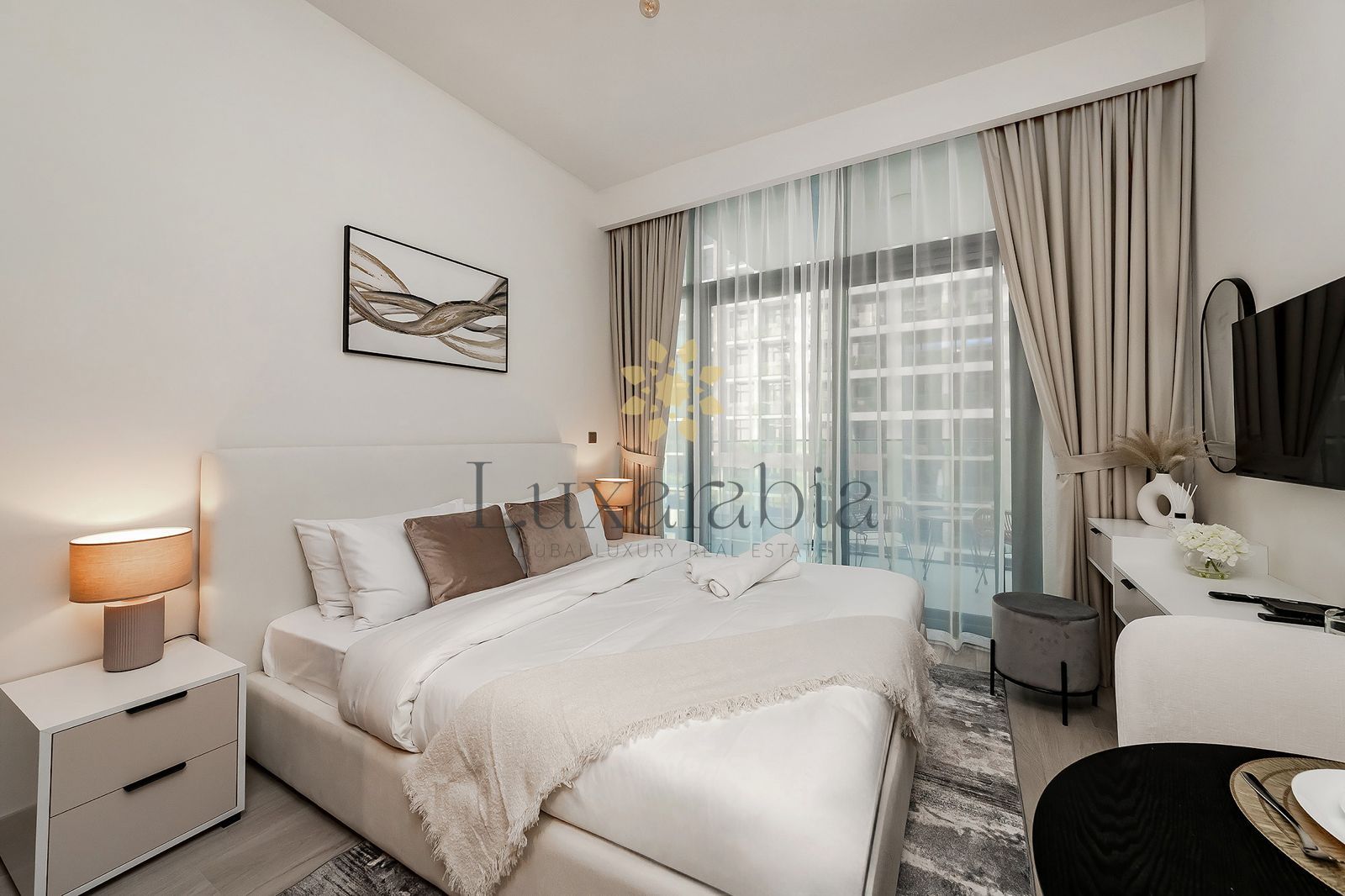 Elegant Fully Furnished Apartment for Rent in Azizi Riviera
