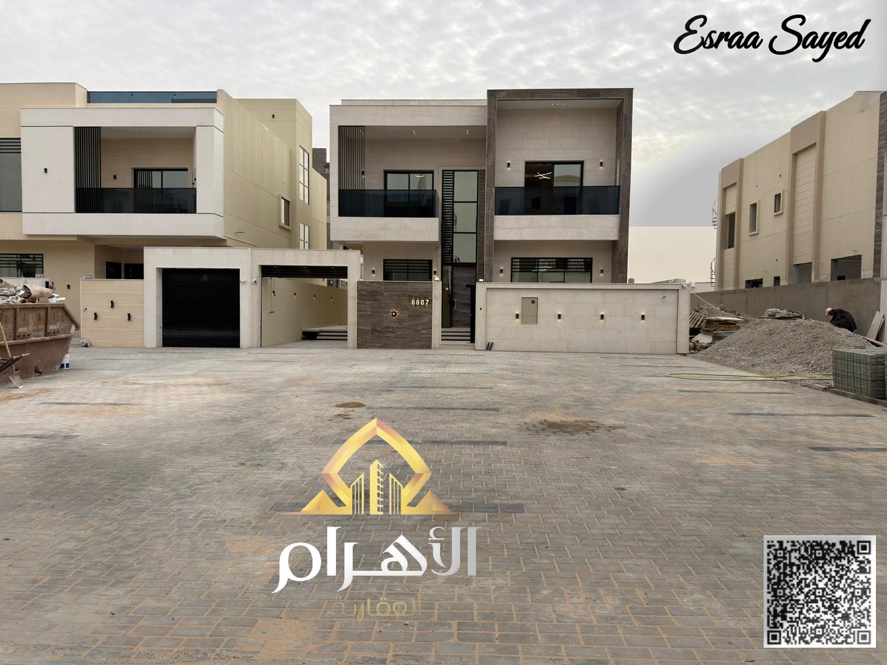 Corner villa on a main street in Al Zahia | Over 20 meters of frontage in front of the villa | Freehold ownership for all nationalities