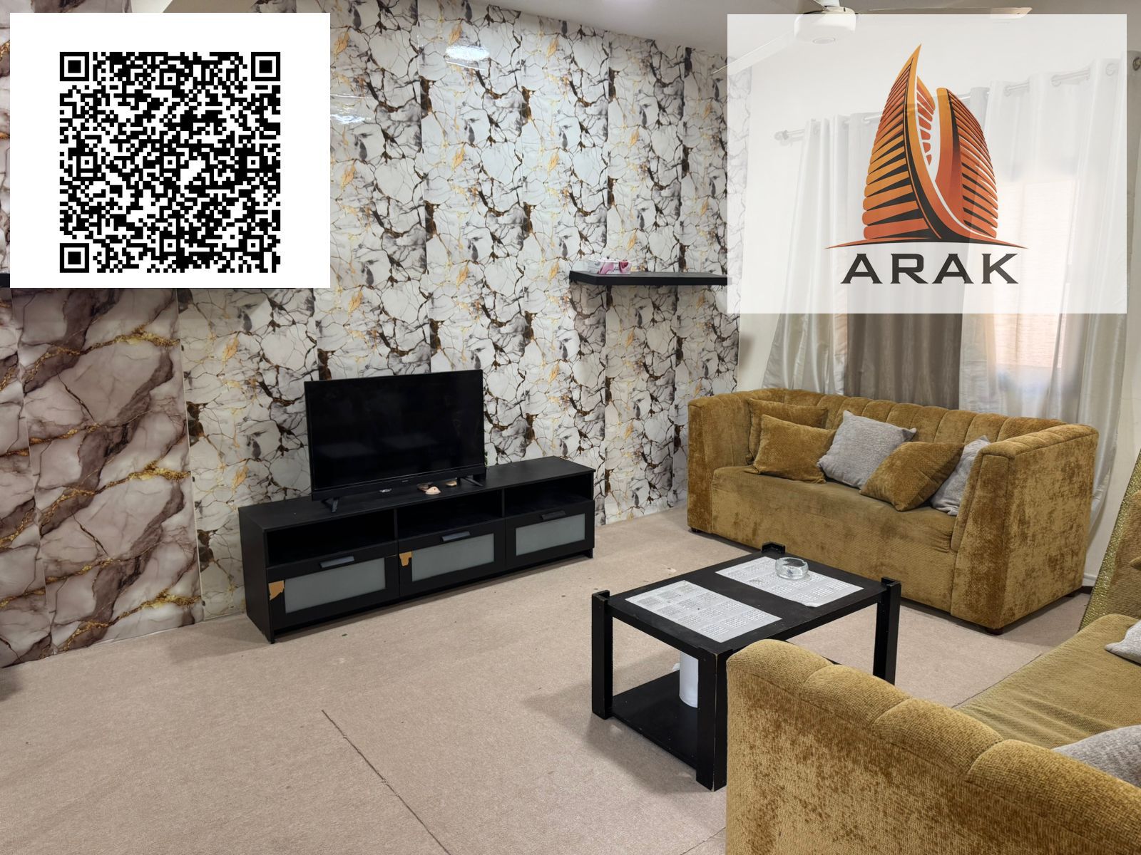 Furnished Apartment for Monthly Rent – Al Rumailah 1 Great location close to all services Details: 2 Bedrooms