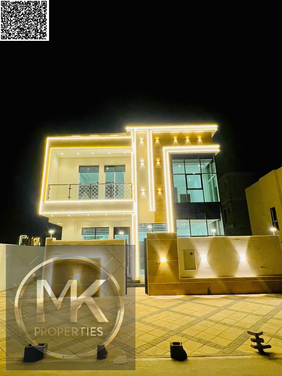 Spacious 6 Bedroom Villa for Sale in Al Helio 2 | 4,500 Sqft Built-Up | Including Registration & Utilities Location: Al Helio 2, Ajman