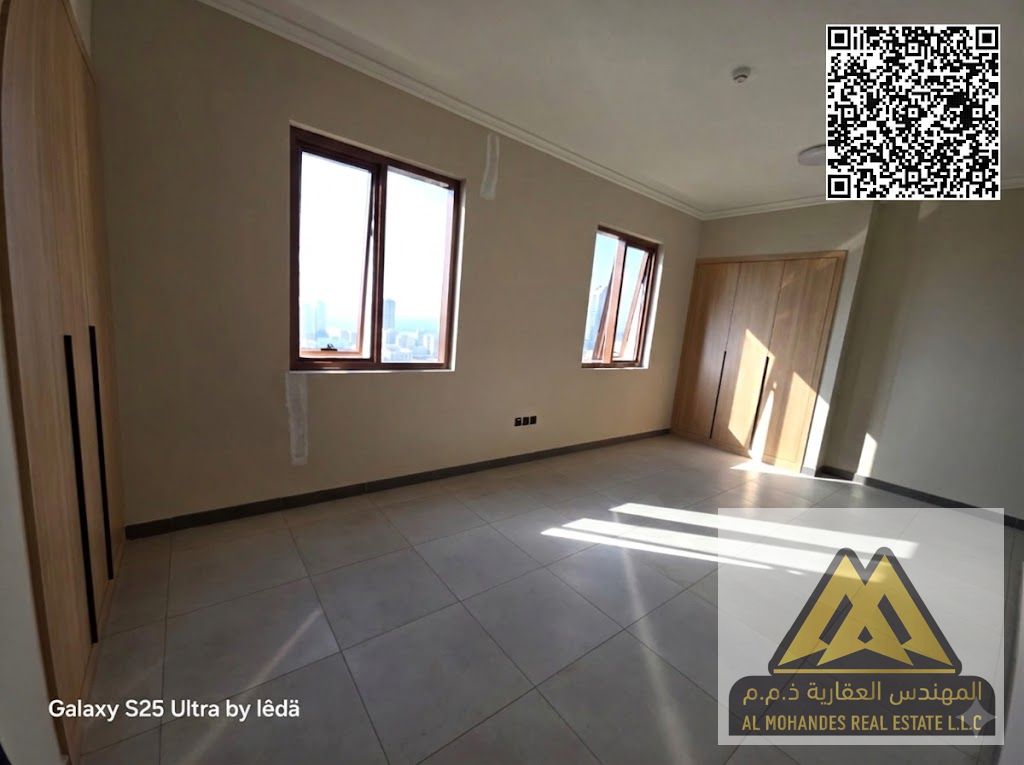 3-Bedroom Apartment with Direct Sea View for Annual Rent – Al Nakheel 2, Ajman