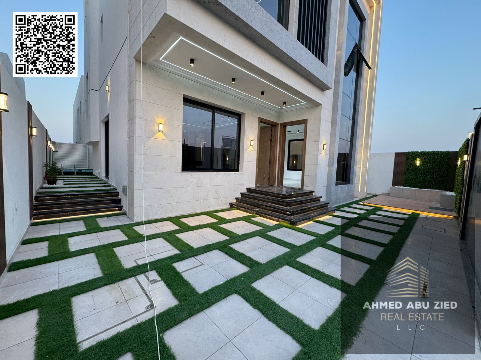 own your luxuriest 5br townhouse brand new in al zahia ajman in prime location front of all services and exits of dubai and sharjah .