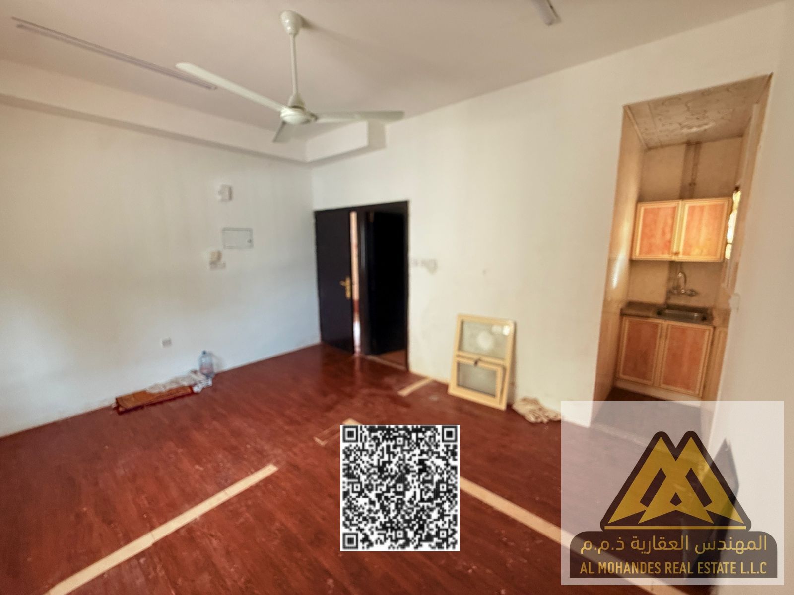 Studio Apartment for Annual Rent – Liwa (Second Row from the Corniche)
