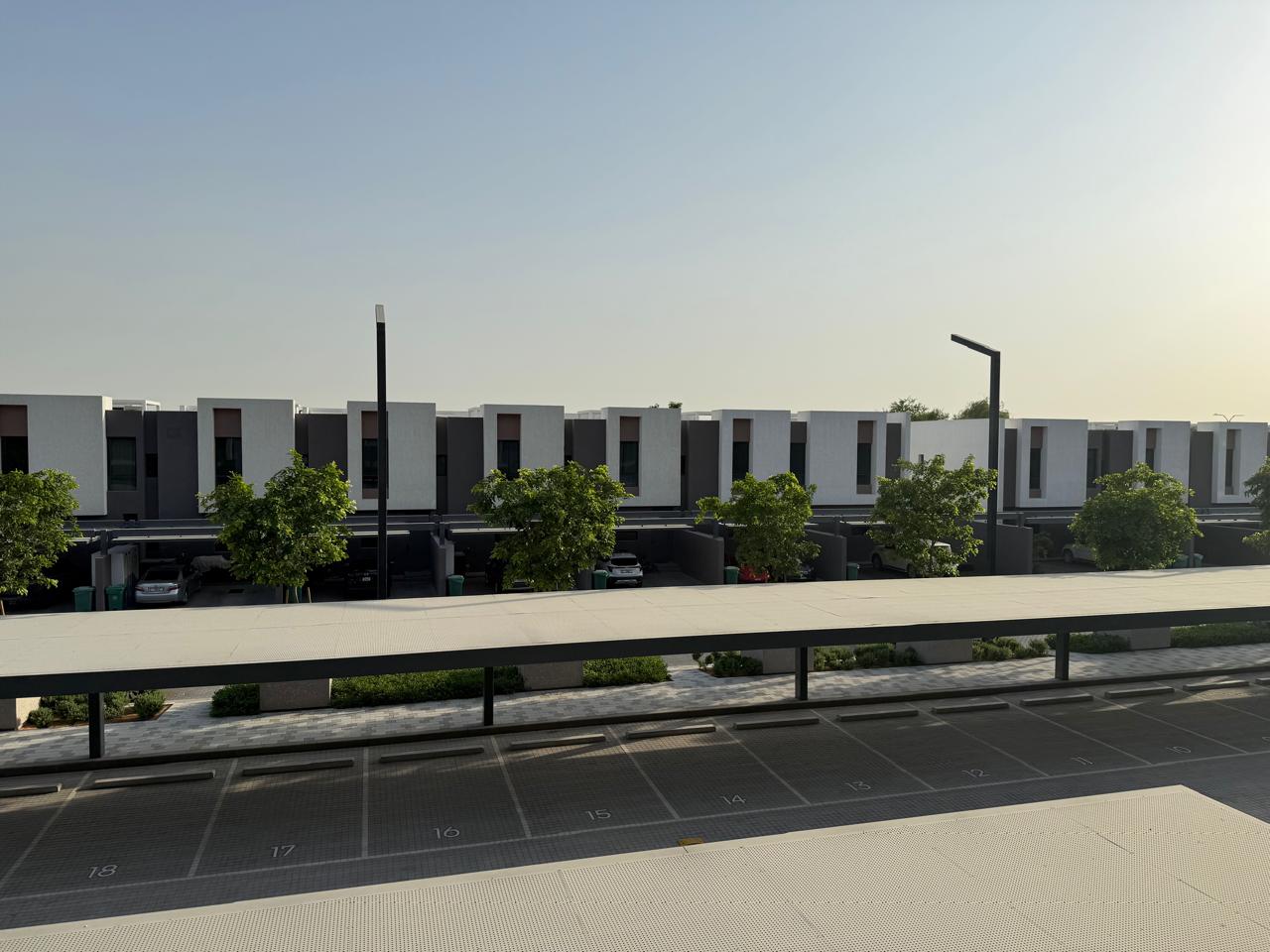 1 month free in getted community al Jada sharja 2bhk open view