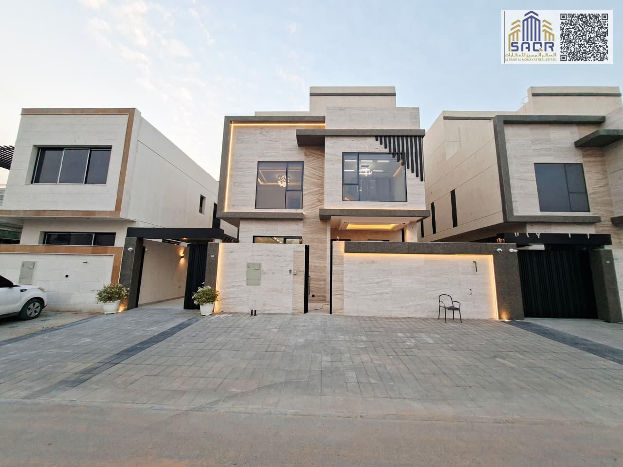 For sale: a luxurious modern villa with a swimming pool, two floors and a rooftop, including air conditioning, registration fees, and ownership transf