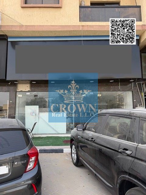 Two Shops Interconnected with Mezzanine (Size 1400 Sqft) for Rent In Al Rawda -2, Ajman