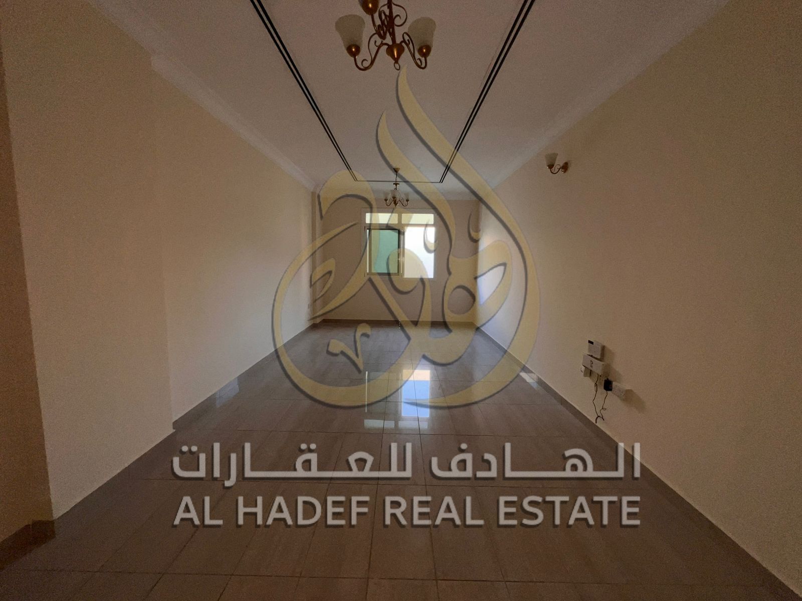 A one-bedroom apartment with a gym and free swimming pool is available for rent in Al Qulay'ah.