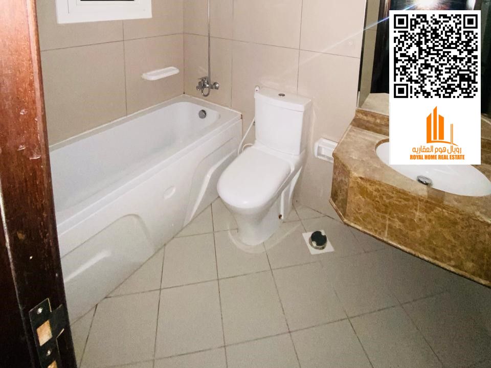 1 Bedroom + Living Room Apartment for Rent in Al Nuaimiya 1 – Second Tenant, Spacious Layout, 2 Bathrooms, Closed Equipped Kitchen, Ground Parking, AE