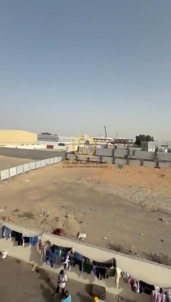 For sale: industrial land in the Al-Sajaa Industrial area, industrial (Sheikh Faisal). Excellent location from the UAE crossing entrance.