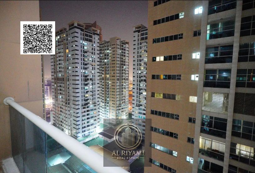 Two bedrooms and a living room, fully furnished, in Ajman One Towers – a golden opportunity