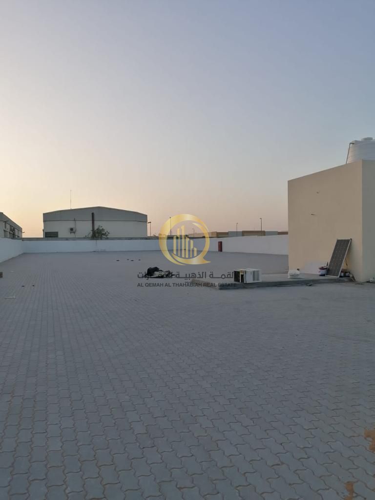 For sale: a plot of land in the UAE Industrial City in Al-Sajaa on Street 97. Excellent location right next to Al-Qarya Auction and scrap yard for car