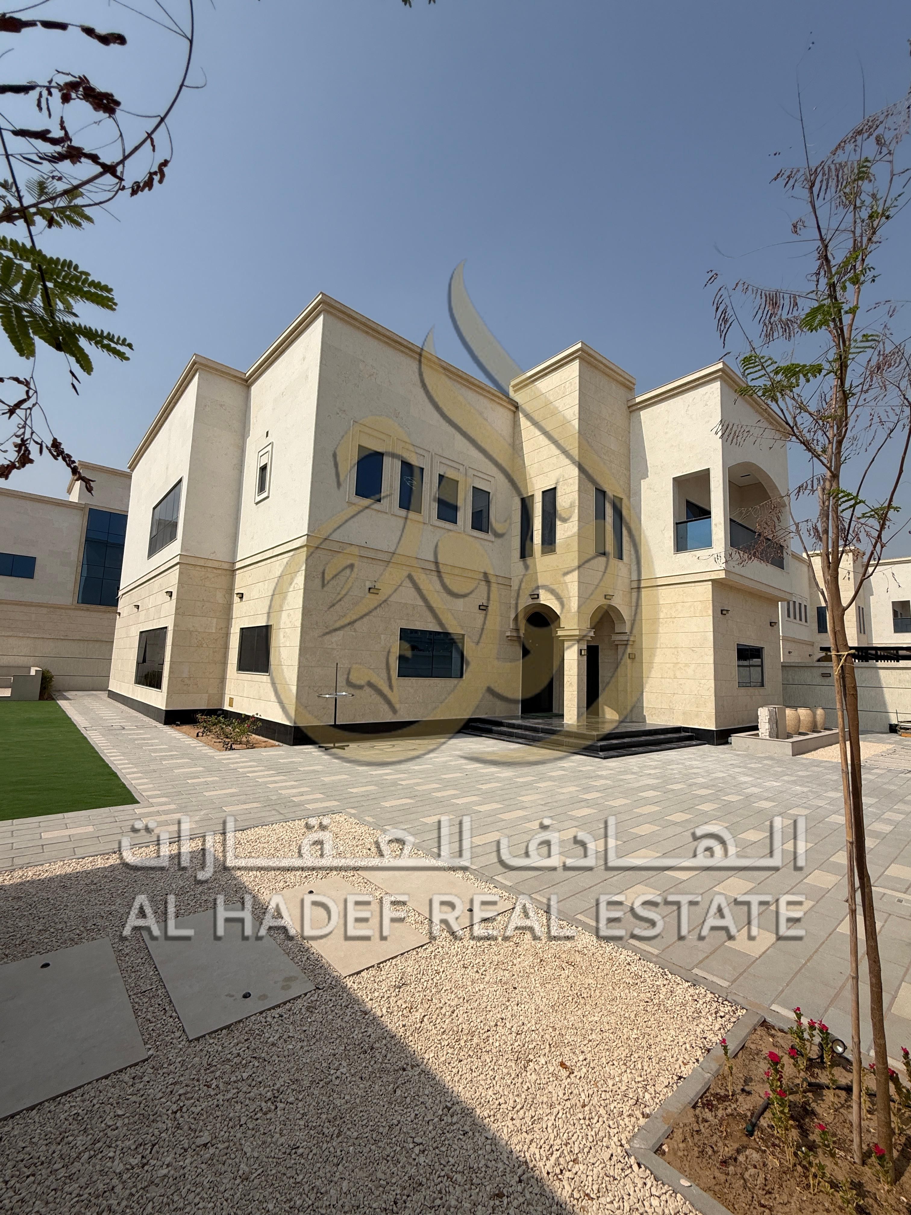 Luxury villa for sale in Sharjah – Al Hooshi | Modern finishes and elevator. A unique opportunity to own property in one of Sharjah's most prestigious