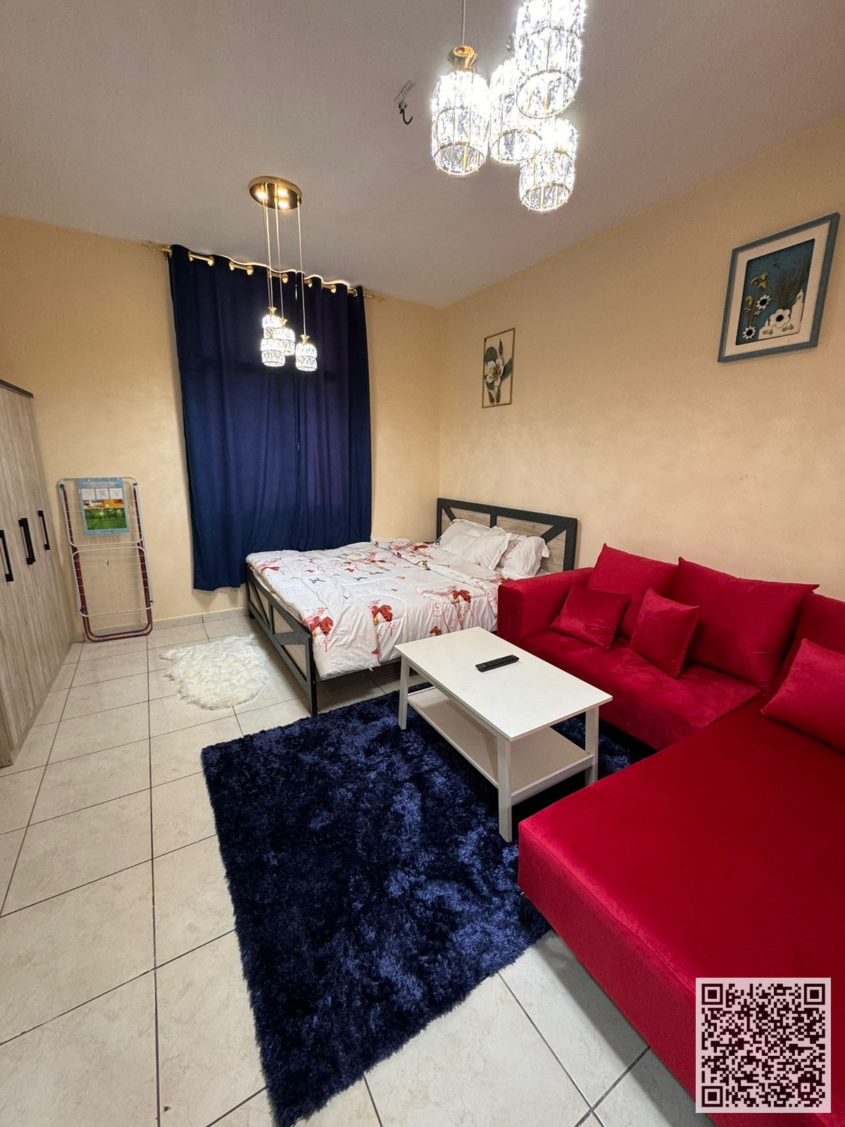 Furnished semi-detached kitchen (hotel-style) for monthly rent in Ajman - Al Jurf 2 Studio - next to the court - all bills and internet included
