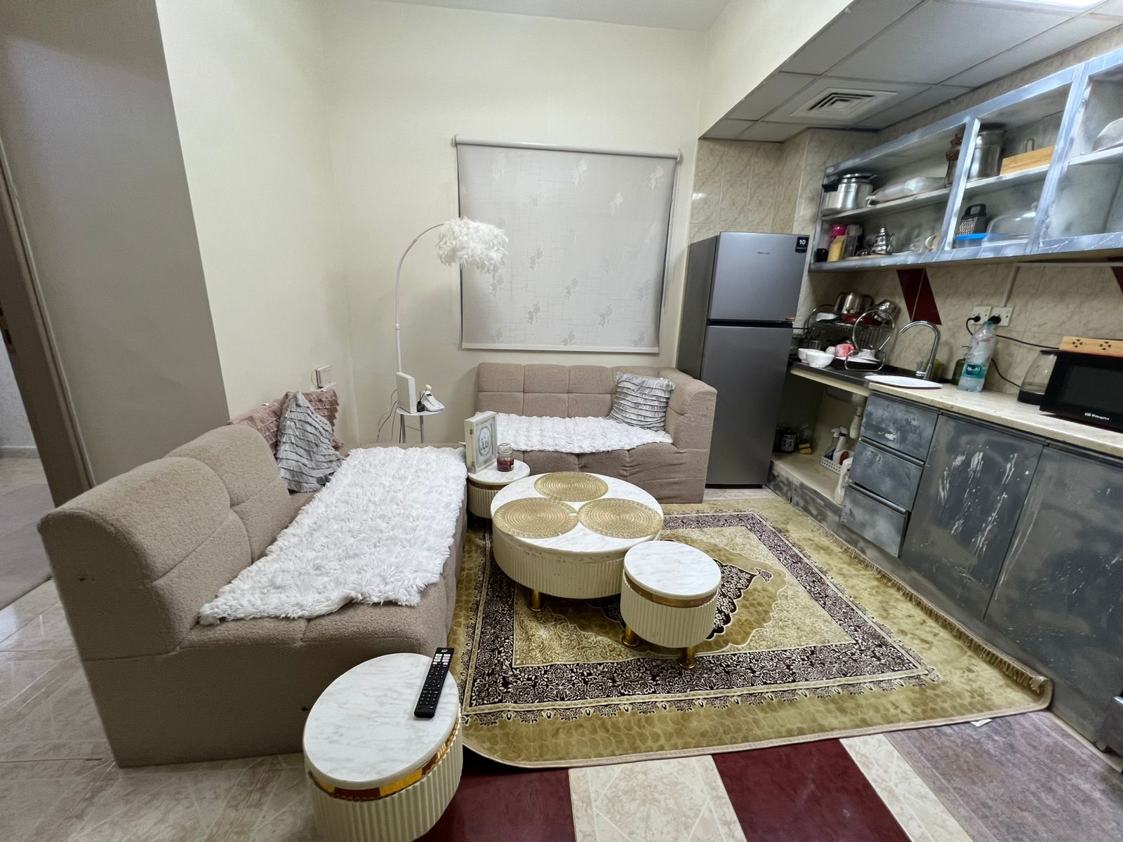 1BR Apartment in Al Qasimia Al Mahatta, Rent 3600 Including Internet, Deposit 1000, Prime Location Near Services & Transport