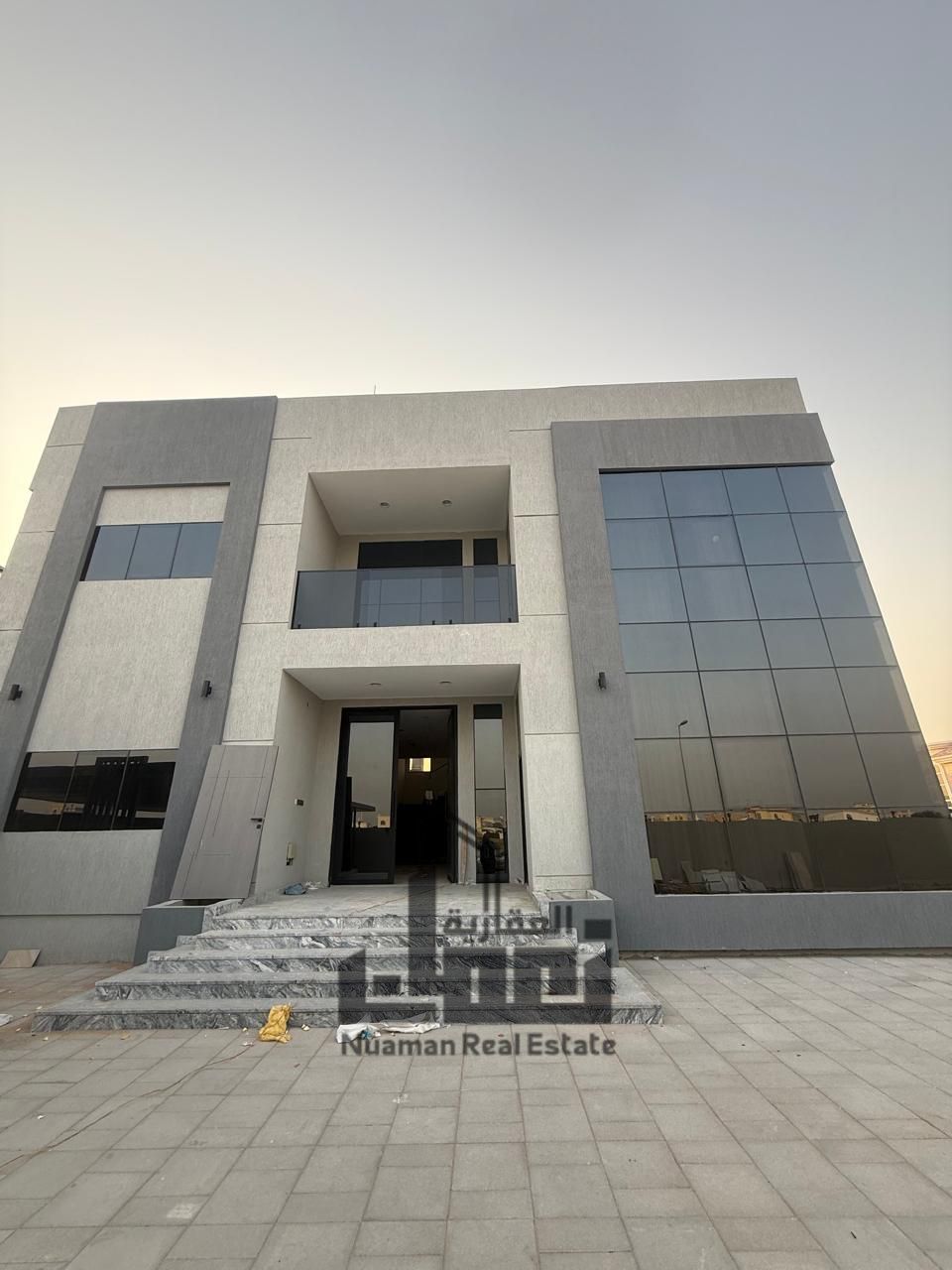 Brand New Modern Villa for Rent in Al Rahmaniya Sharjah - Smart Home - Corner Plot General Description: Experience upscale living in this stunning,