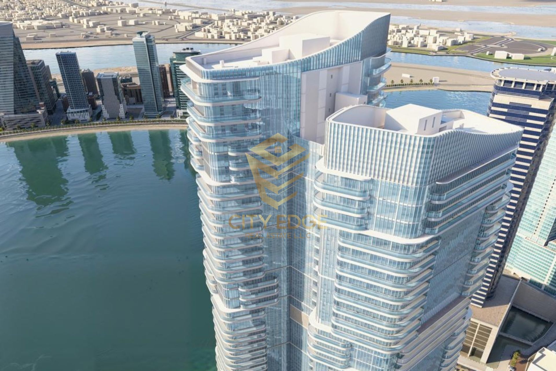 1% For90 Months|Waterfront Tower|Spacious 2BR+Maid