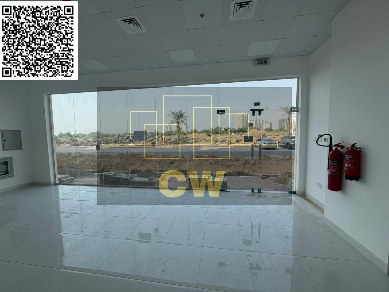 Road Facing Shop For Rent Al Ameera Village
