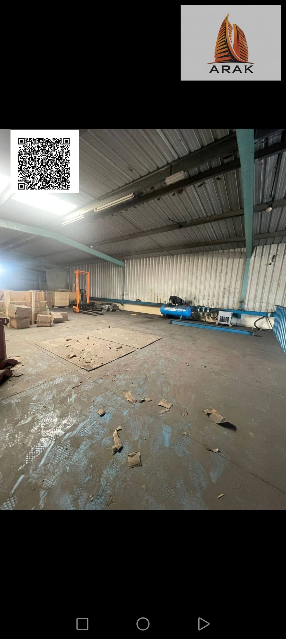 Warehouse for annual rent in Ajman Industrial Area 2 - an excellent opportunity for investors and business owners
