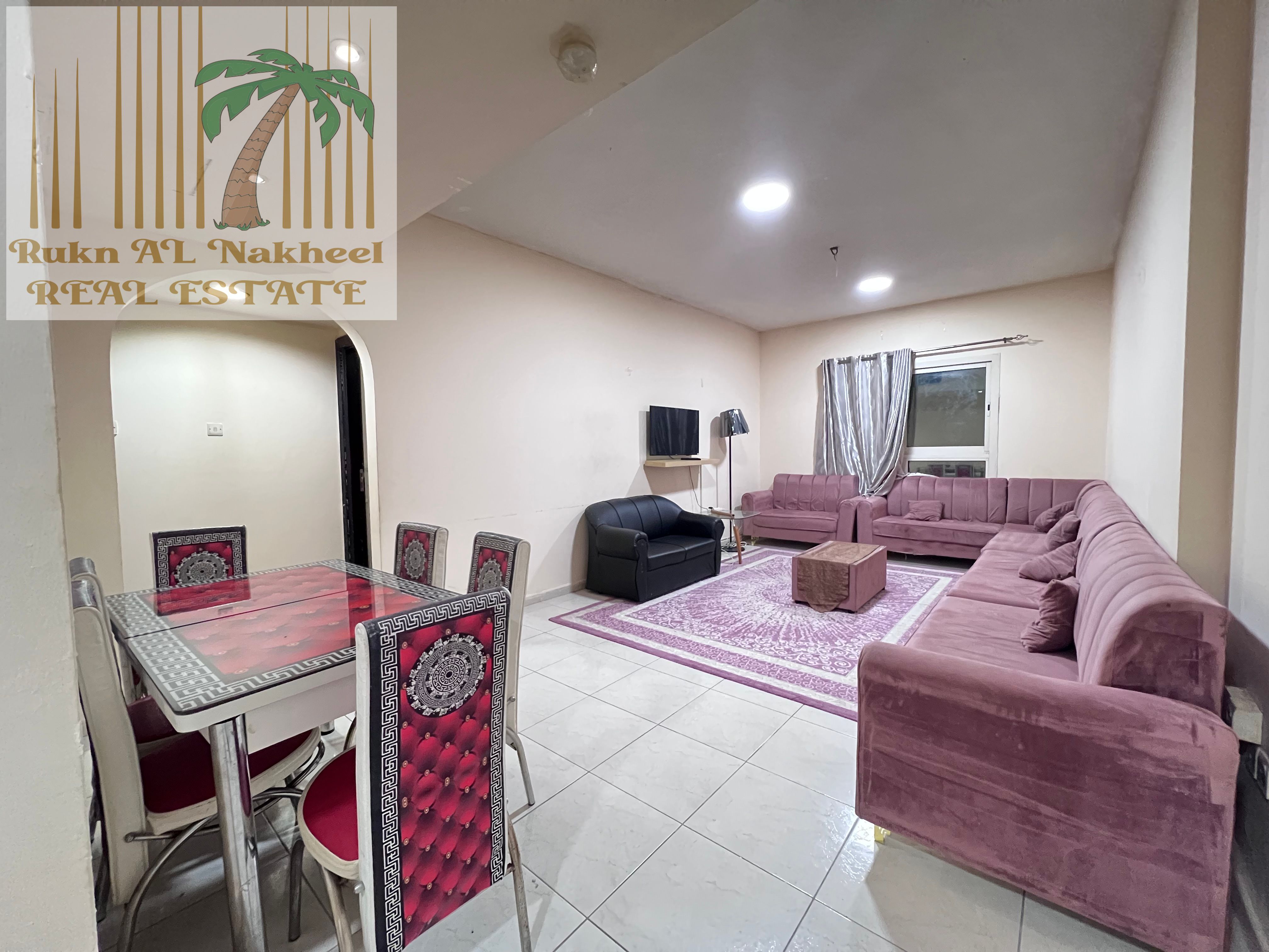 Fully furnished lavish monthly 1bhk 2bath with balcony open view ready to move in good location for more details & information contact us