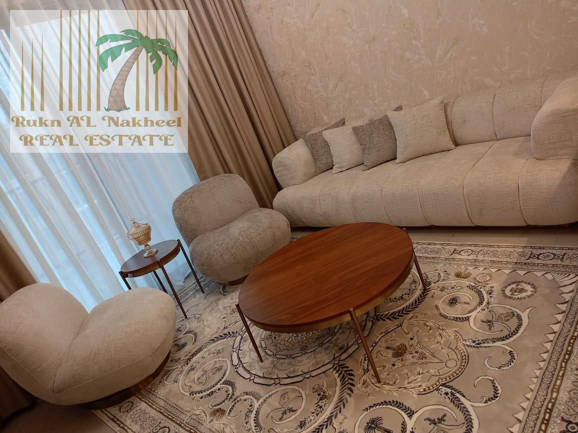 Parking gym pool free Fully furnished lavish monthly 1bhk 1bath open view ready to move in good location for more details & information contact us