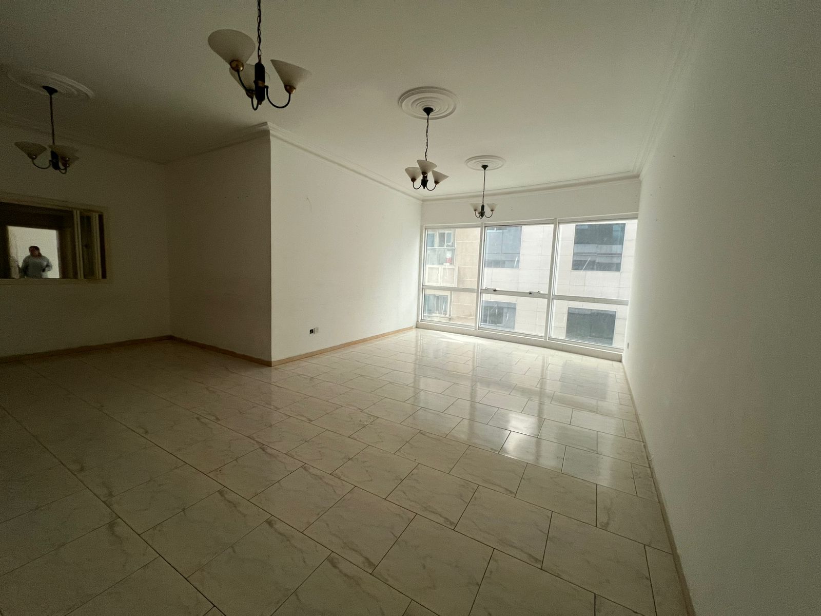 Free A/C + 1 month free & free maintenance all year | 3BR + hall with built-in wardrobes | Prime location on Dubai exit