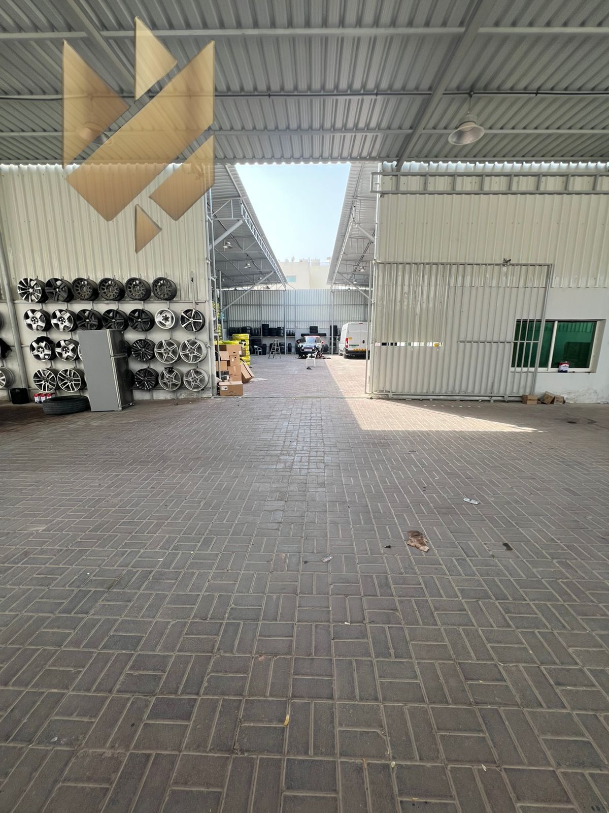 Large Yard for Rent in Industrial Area 4 – Directly on the Main Road