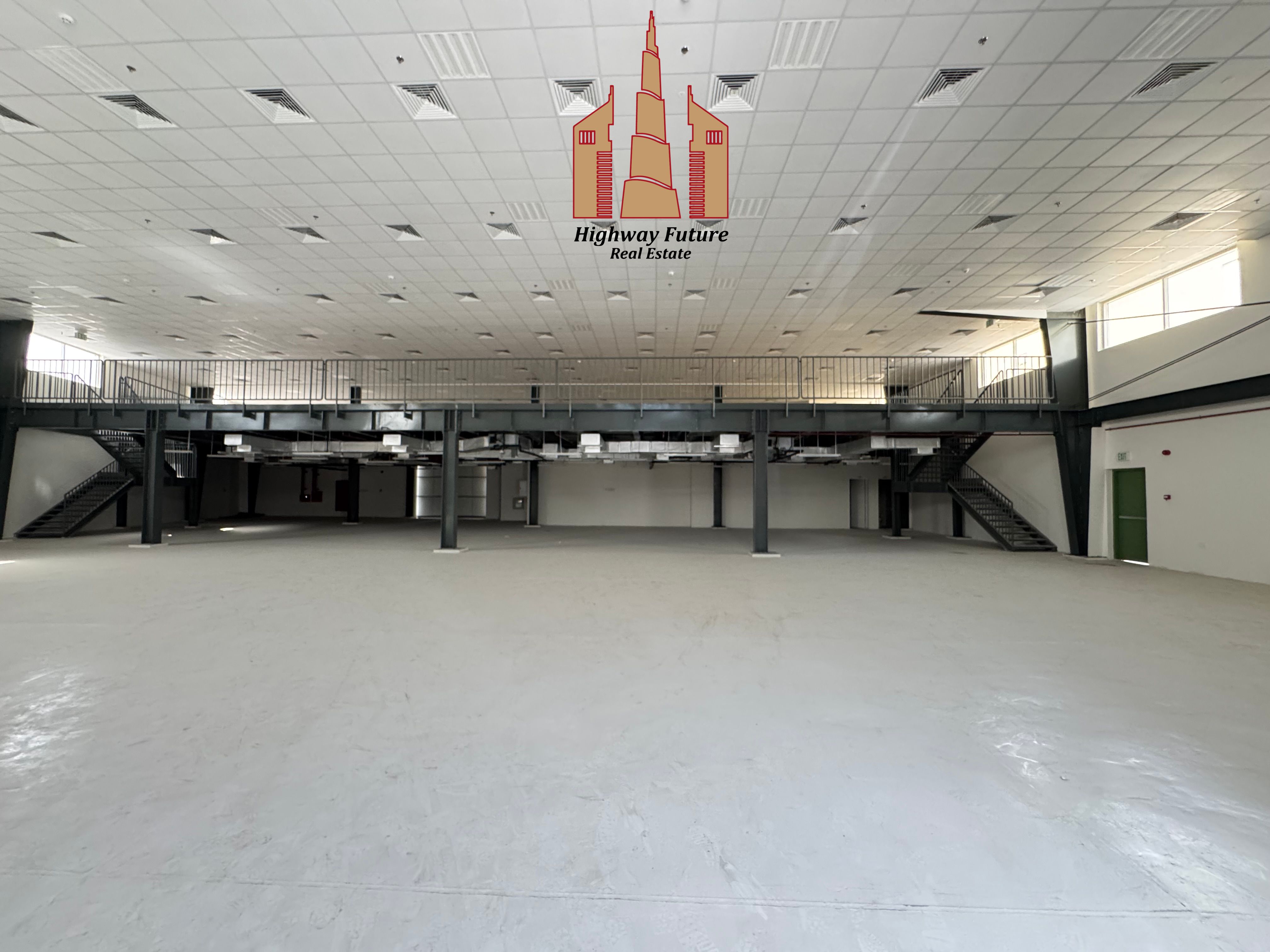 Brand new showroom for rent - prime business hub only 1.1M yearly ( 12776 sqft )