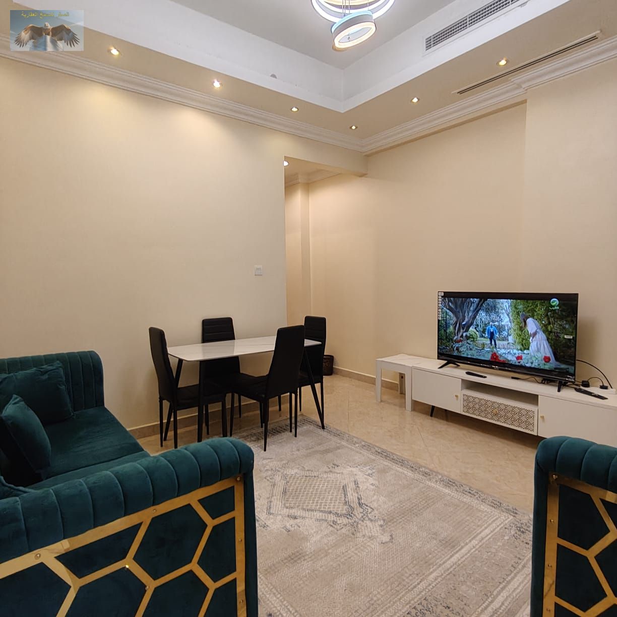 1BR furnished apartment for monthly rent in Al Rawda, Ajman, near Abu Dhabi Commercial Bank & behind Bahr Al Emirates restaurant, bills included.