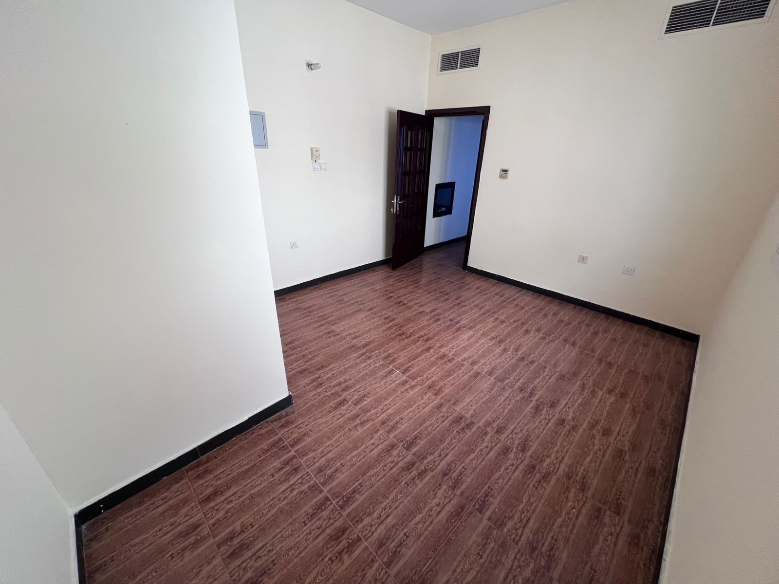 One bedroom and living room with a distinctive sea view
