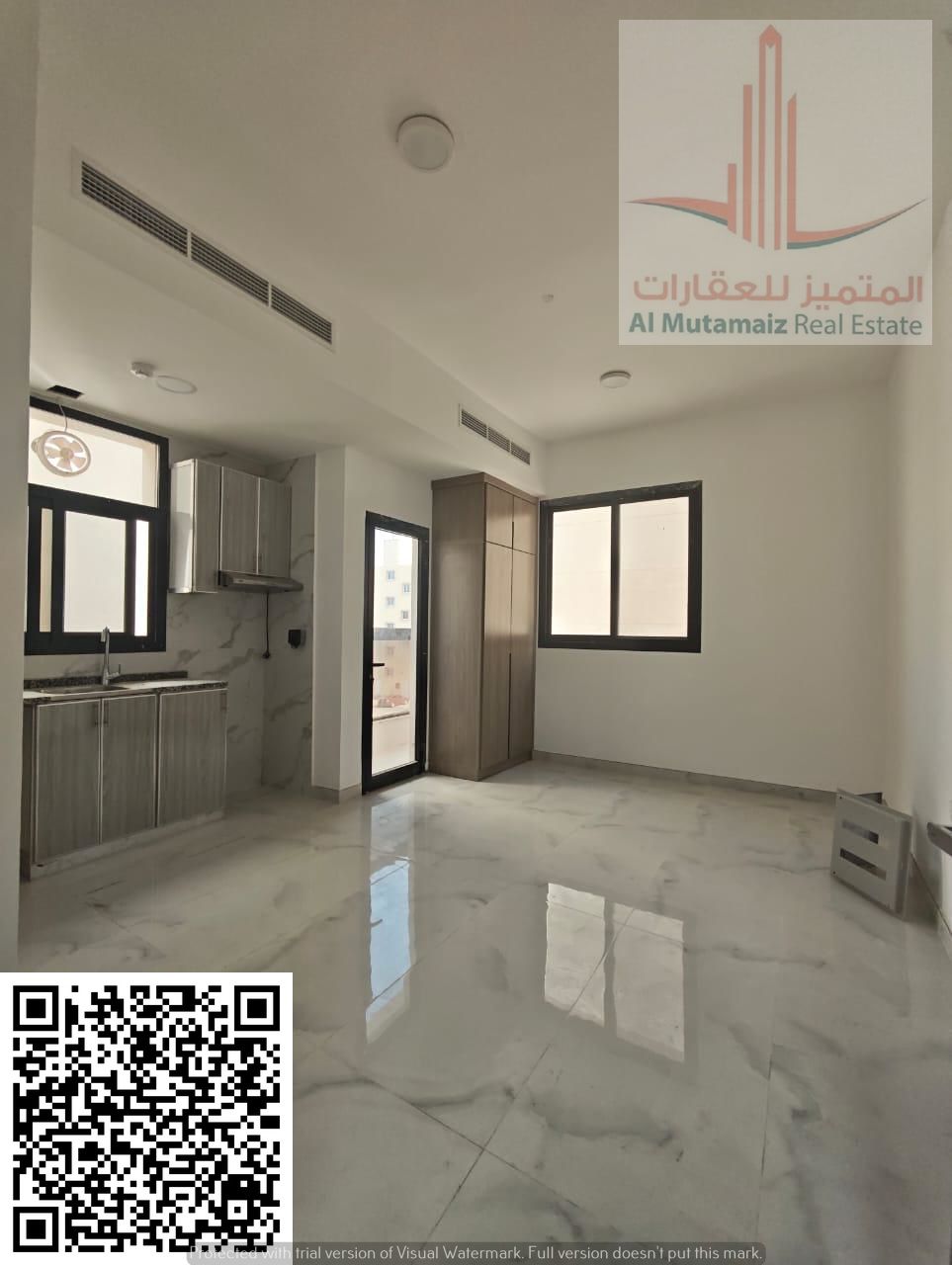 Studio apartment for rent /first occupancy/ in Al Alia area and close to Dubai exit