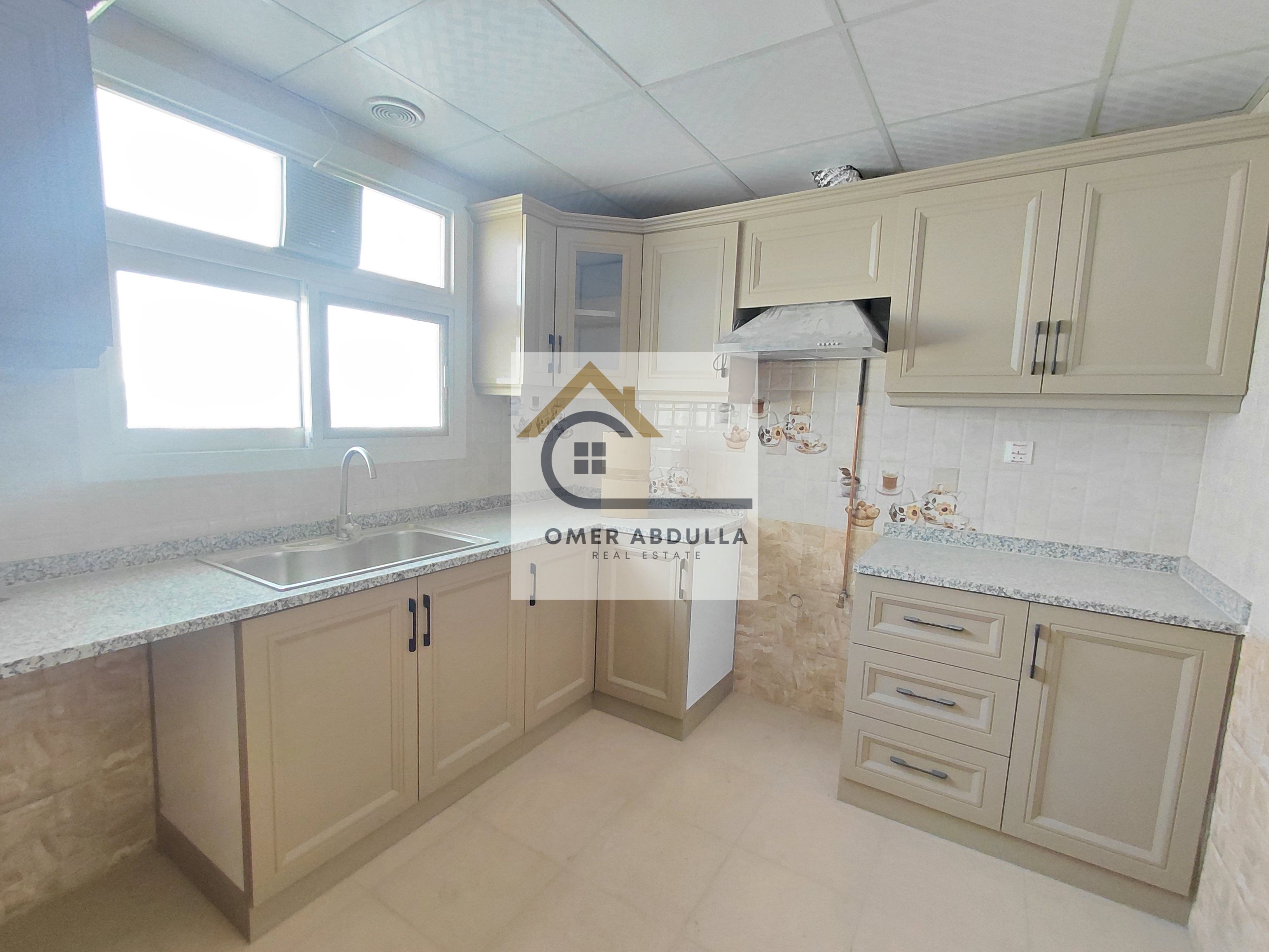 BRAND NEW LAVISH 1BHK WITH BEAUTIFUL KITCHEN FOR FAMILY CLOSE TO DELTA SCHOOL MUWAILAH SHARJAH