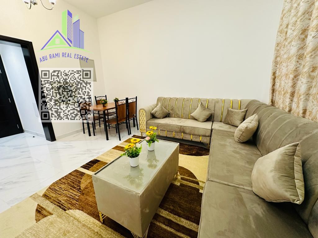 1bedroom for rent in al rashidia3 including bills + internet