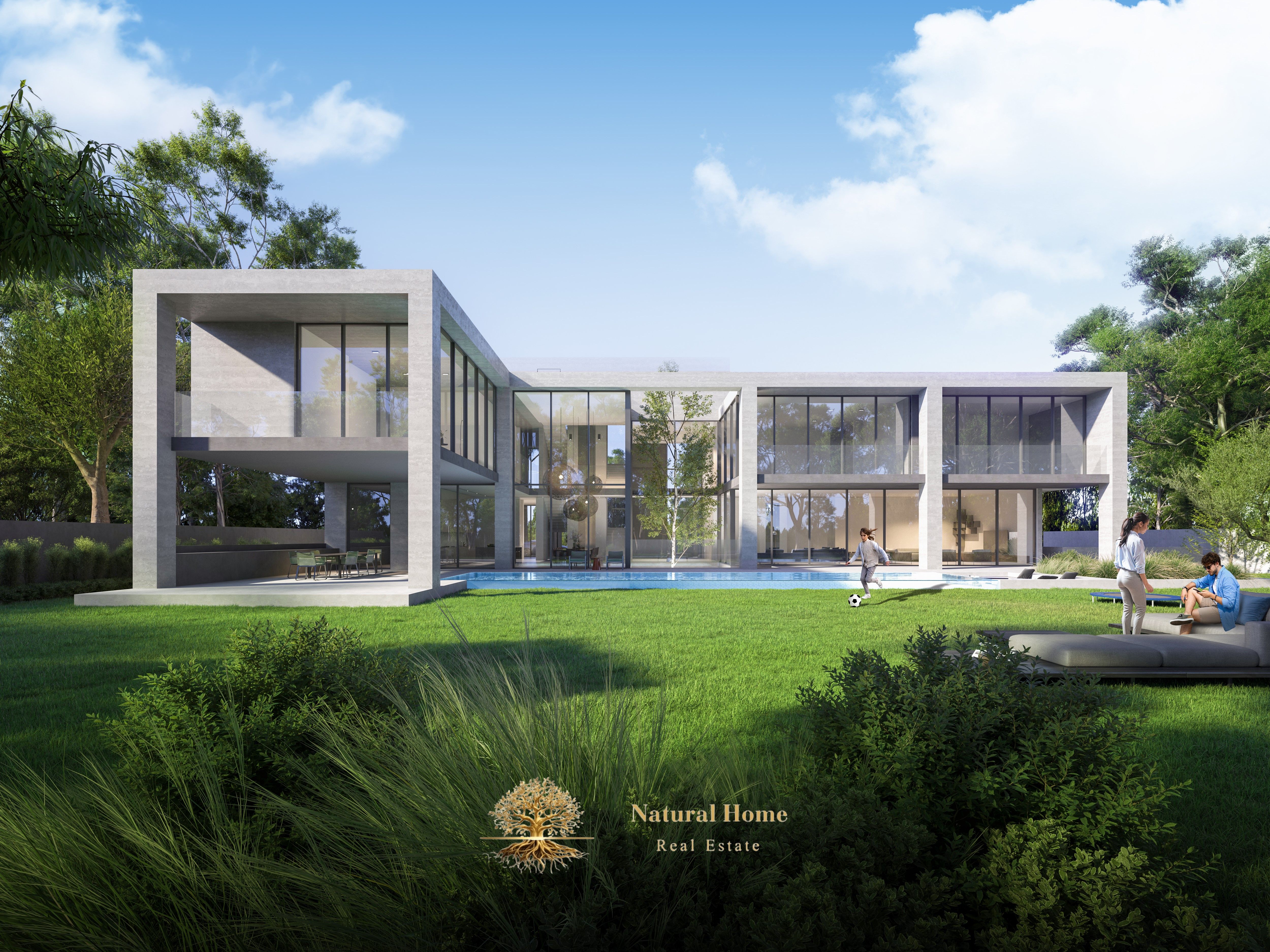 7BR Masaar Mansion: 50K Trees, Huge Space, Freehold + Golden Visa!