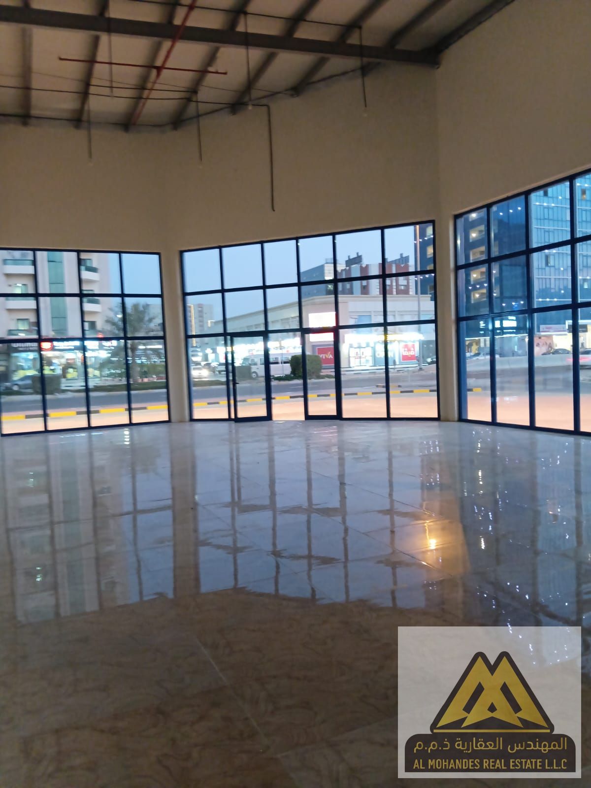 Corner Commercial Shop for Rent in Al Mushrif Ajman 1,560 Sq Ft Prime Location High Visibility AED 250,000