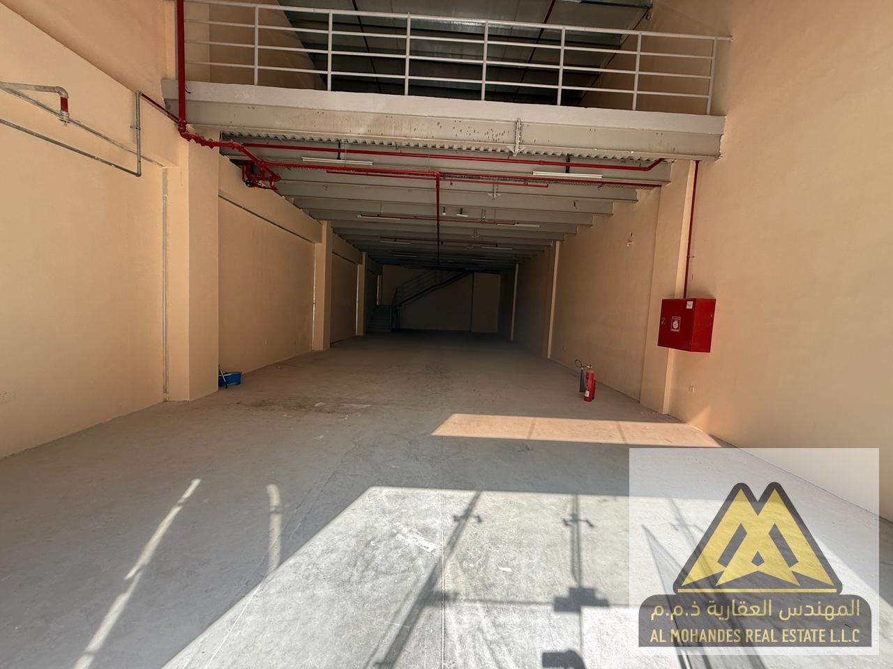 Commercial Mezzanine Warehouse / Shop for Annual Rent – Al Jurf Industrial, Ajman
