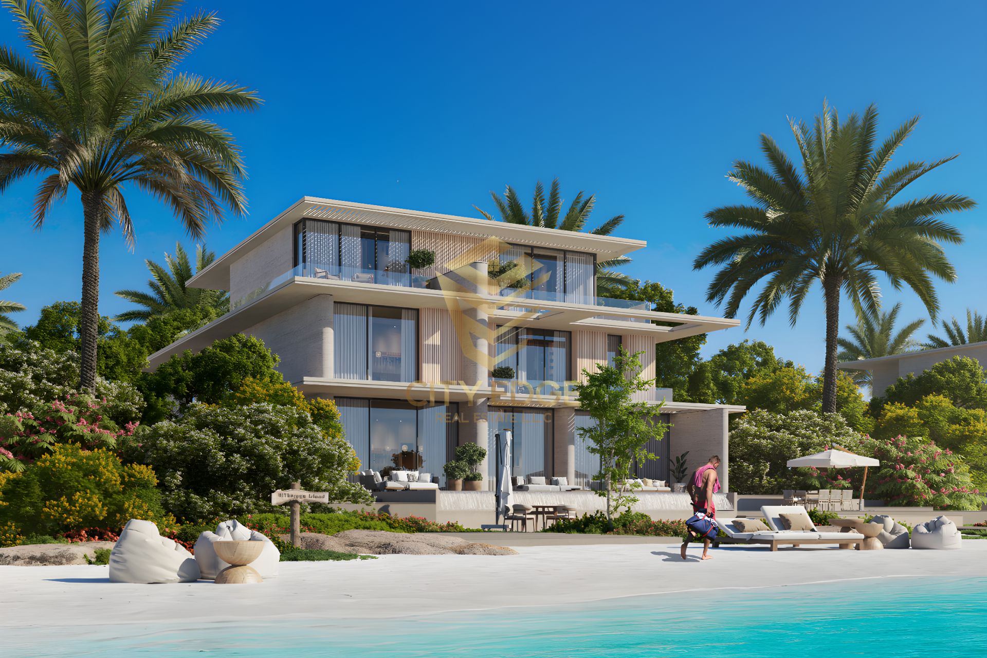 MANSION 8BED |DIRECT ON BEACH | FREEHOLD |10% DP