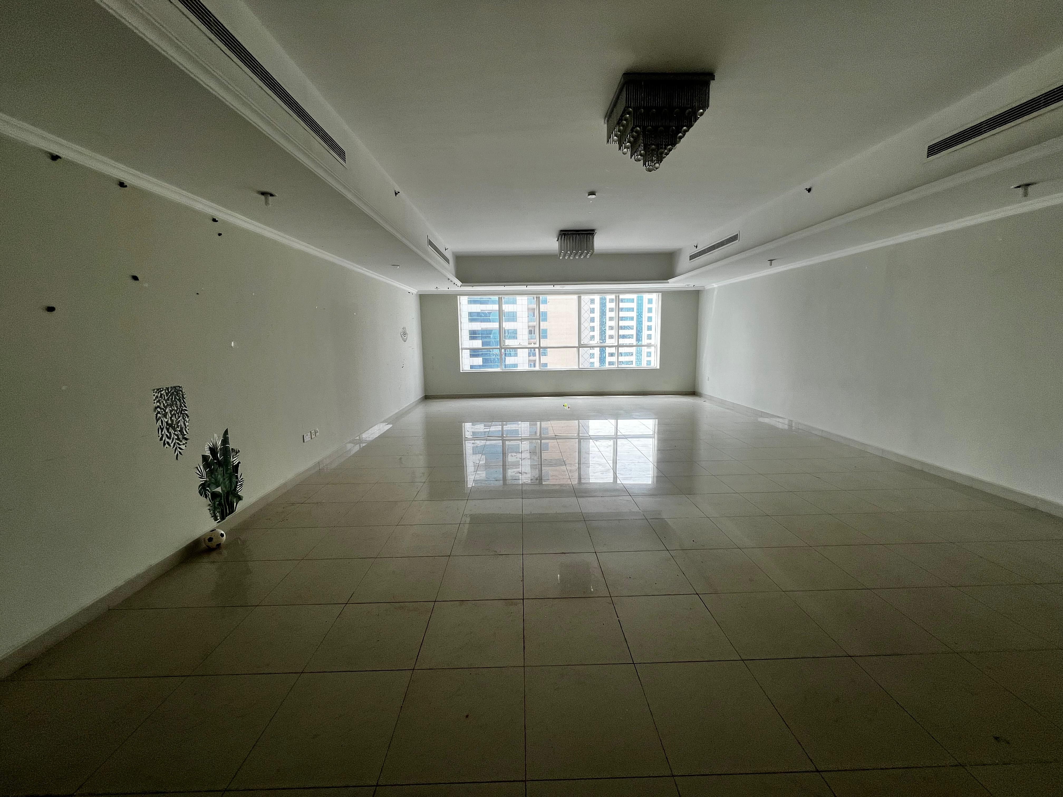 Free AC | Open View | Largest 4 Bedrooms + Living Room in Al Khan | Parking | Master Bedrooms | Maid’s Master Room | Gym & Pool