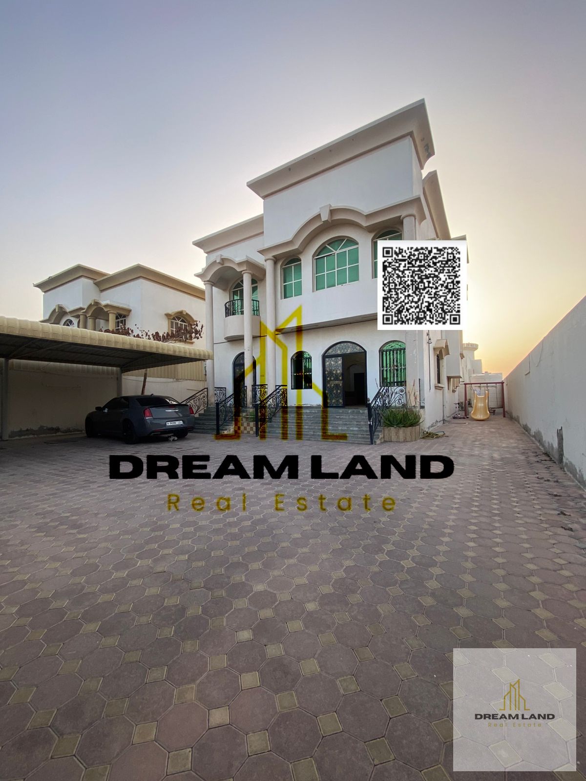 Including water, elc and AC, Amazing villa, consists of 5 master bedrooms with built in wardrobes and rooftop, now for sale in upscale area
