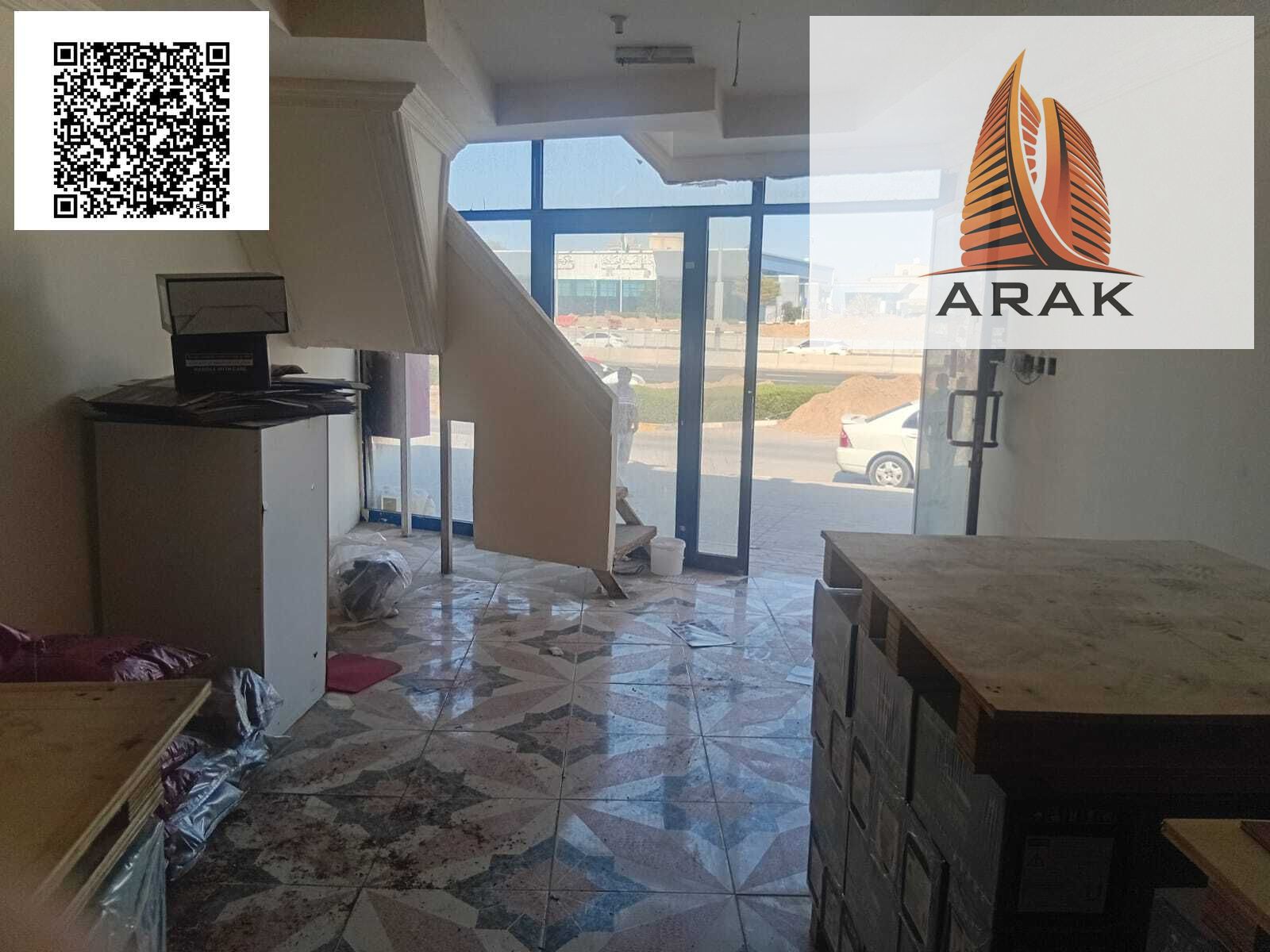 An excellent opportunity for business owners and entrepreneurs. A commercial shop is available for annual rent in Al Rawda 1, located directly on the