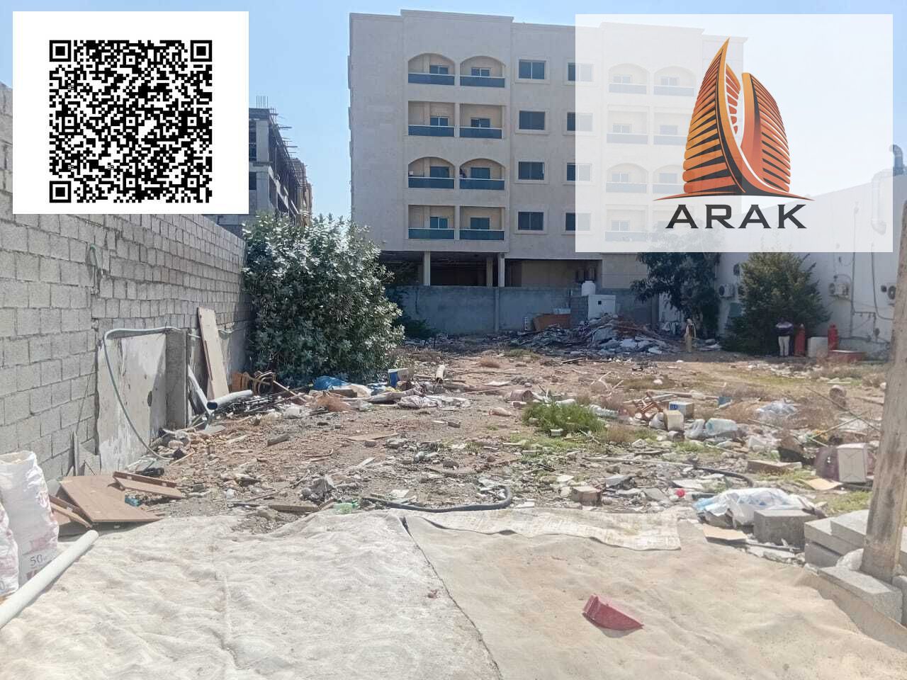 A strong opportunity for companies and business owners. A spacious yard is available for annual rent in Al Rawda 1, located in a vibrant area close t