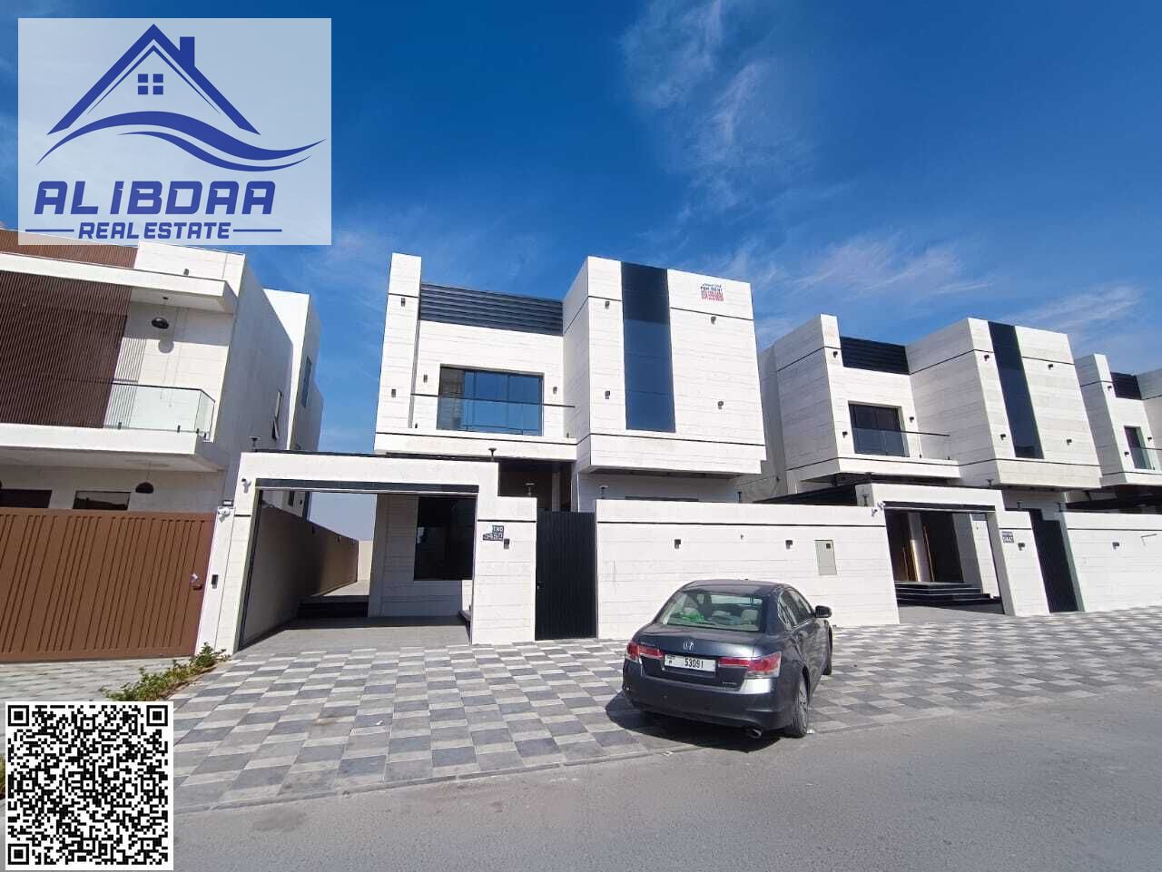 Villa for rent in Al Helio 2 area, first occupancy, with a distinctive design.