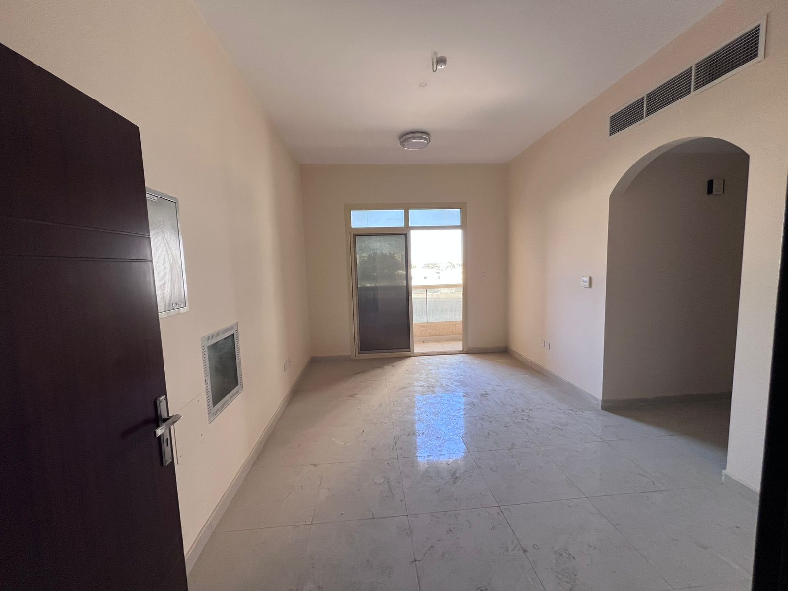 One-bedroom apartment in a new building, second tenant, for annual rent in Al Rawda 2, Ajman.