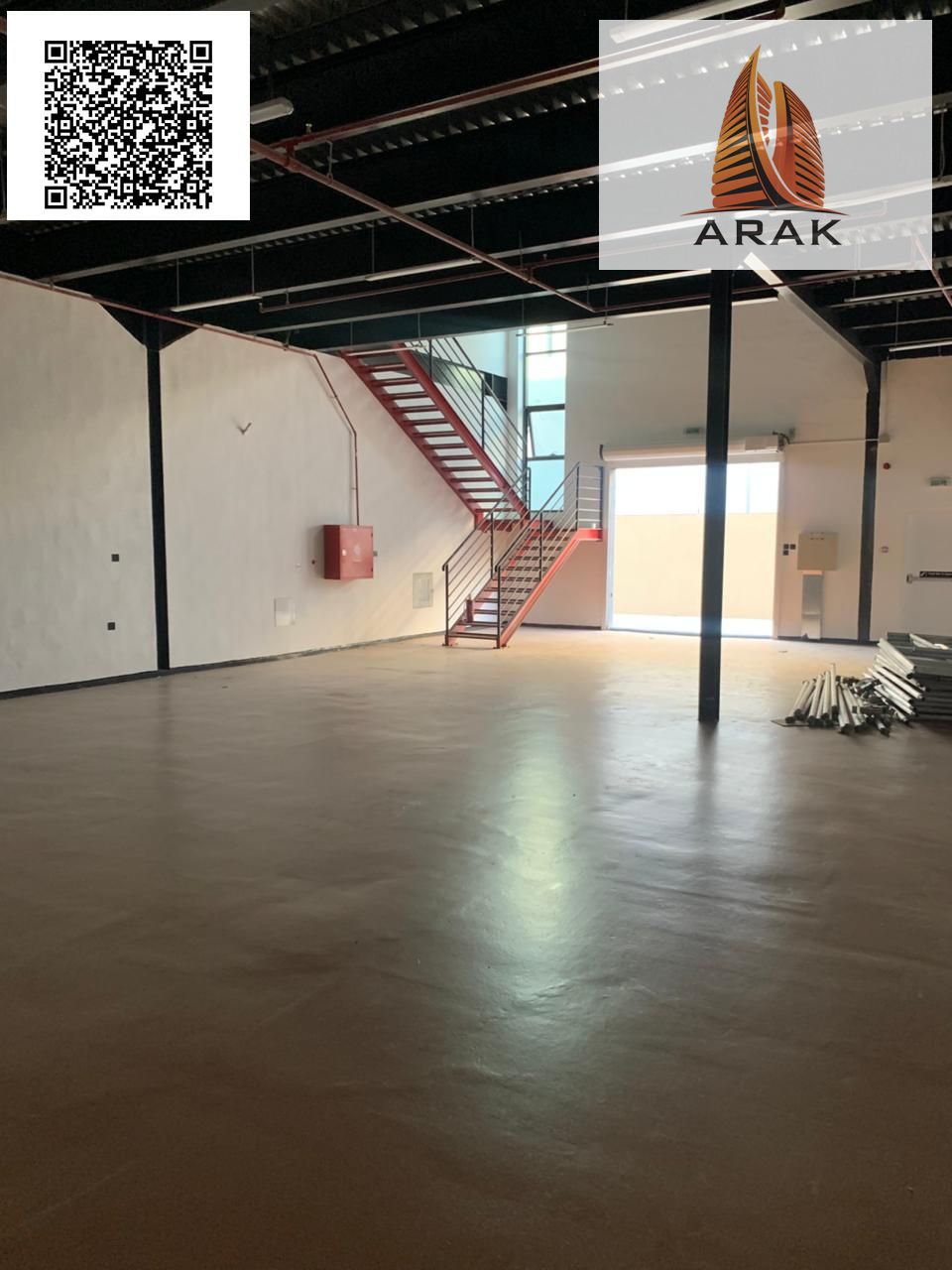 A warehouse is available for annual rent in Al Jurf Industrial 1, located in a prime industrial area and suitable for various commercial and industri