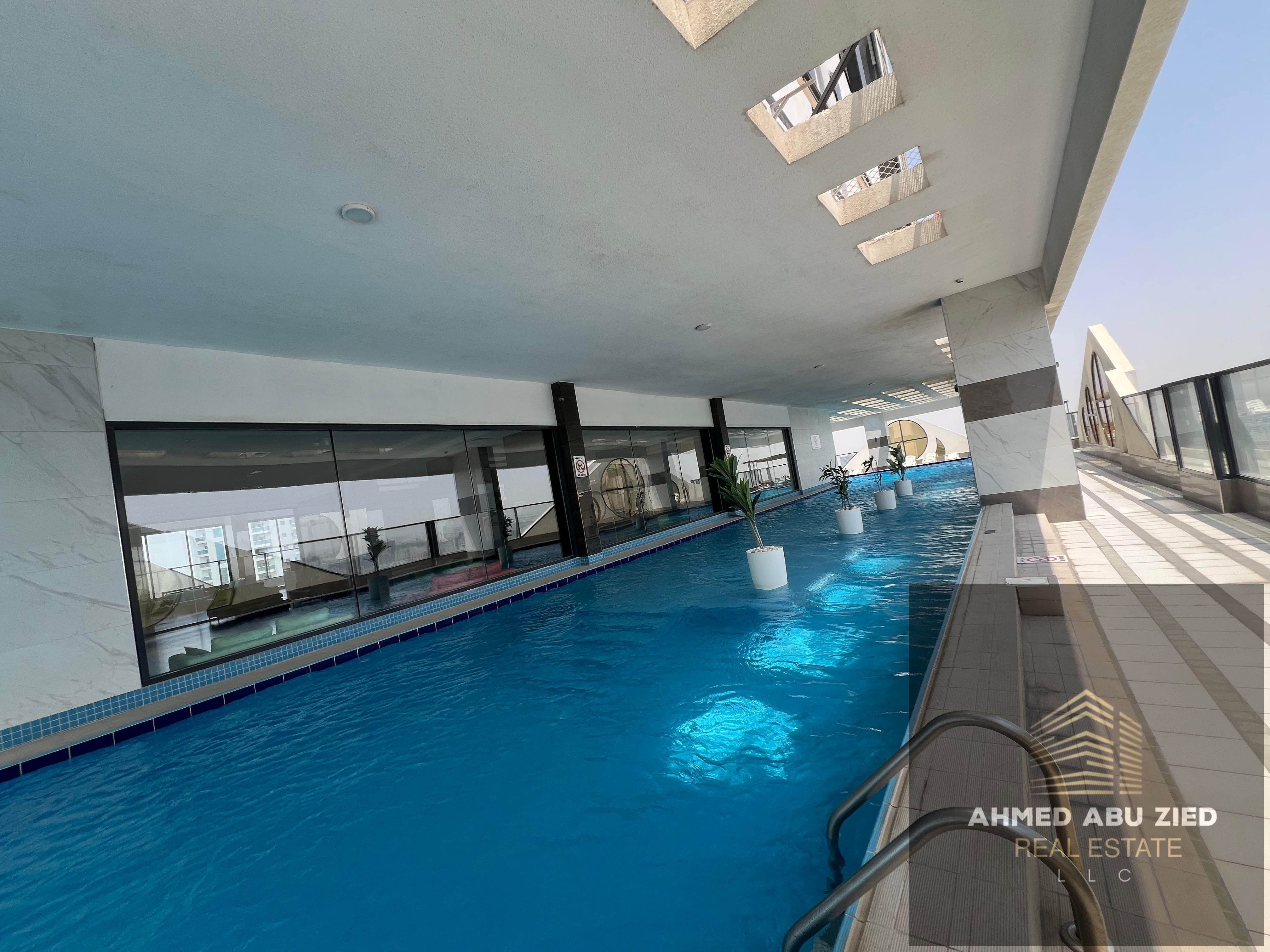 Luxury 2 Bedroom & Living Room Apartment for Annual Rent – Al Rashidiya, Ajman With premium facilities: Gym, Swimming Pool & Aqua Park