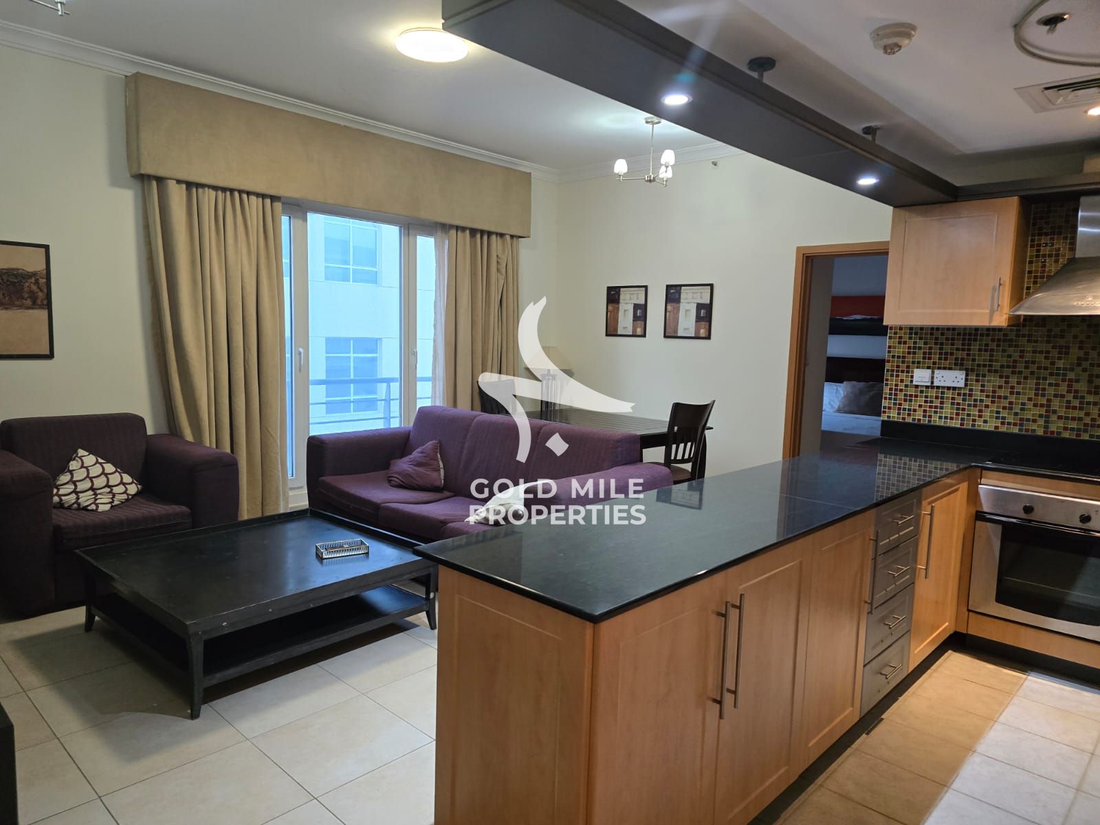 FULLY FURNISHED - ELEGANT 1 BHK - NEAR MALL OF EMIRATES