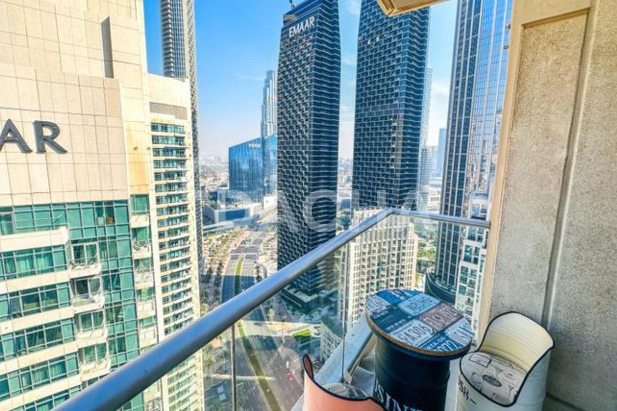 Fully Furnished | High Floor | Stunning Blvd View