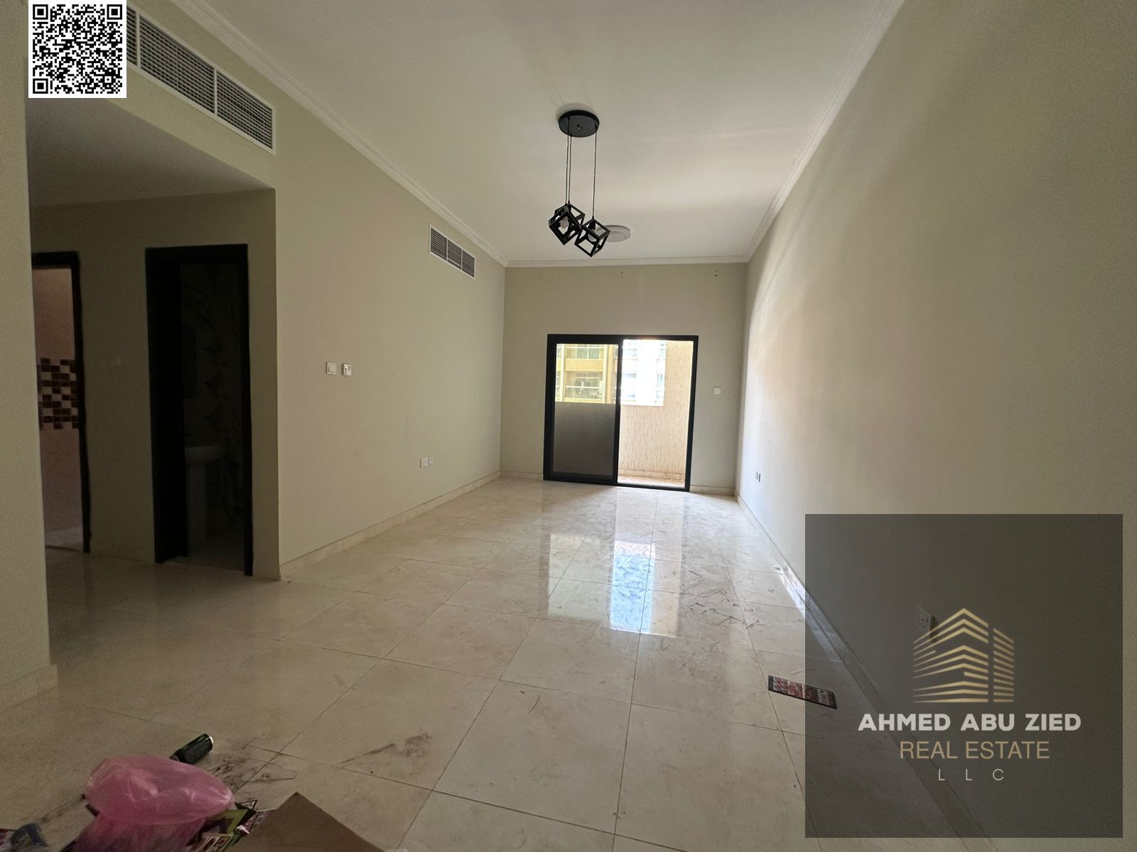 The most stylish and beautiful apartment consisting of two master bedrooms, a spacious living room, a fully equipped kitchen, and three bathrooms. Clo