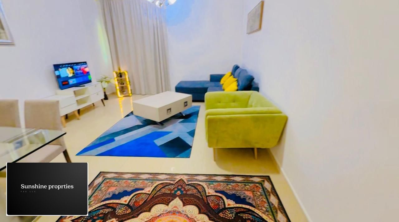 Fully Furnished 1Bhk With Balcony 2 Washrooms Al Taawun Area